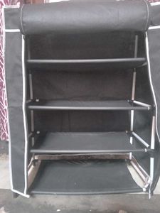 Slippers Stand With Cover