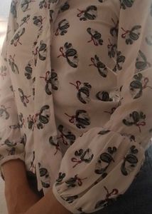 Floral Print Blouse