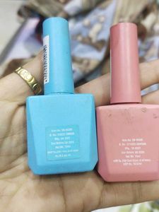 Five Gel Nailpaints Used Twice
