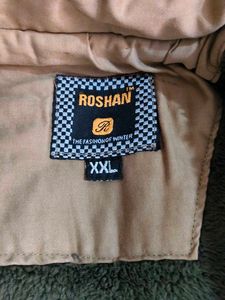 Tan Hooded Winter Jacket