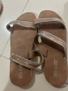 Mauve Studded Heels , flats stylish looking