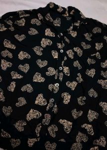 royal print shirstistic top