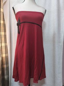 Designer Burgundy Skirt/tube dress ♥️🍒 NEW!!!