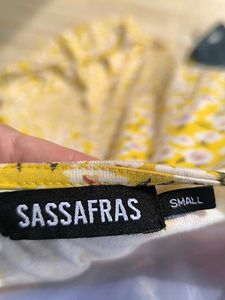 Floral Yellow Sundress