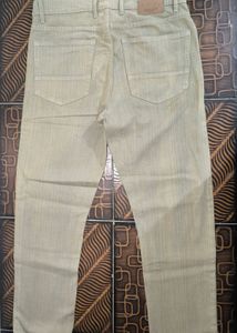 Men's Khaki Straight Fit Jeans