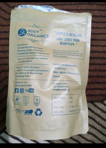 Addy Organics Herbal Wax powder With Free bowl and spoon..