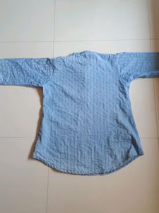 Denim Kurta