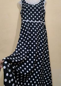 Polka Dot Dress Very Pretty No Defect🌸💕