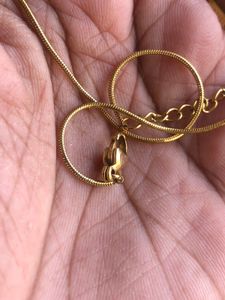 Stainless Steel, Anti Tarnish, Gold Necklace
