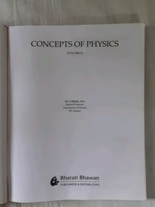 HC Verma Concepts Of Physics Volume 2