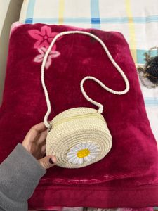 Daisy Design Crossbody Bag