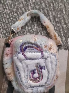kids TikTok Inspired Fuzzy Purse
