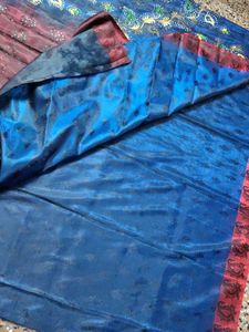 Blue Silk Saree