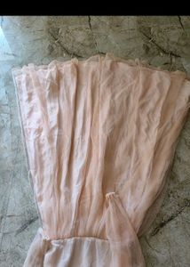 Peach Tulle Dress