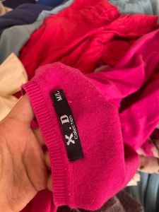 Pink Long Sleeve Top