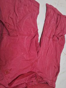 Red Cargo Pants