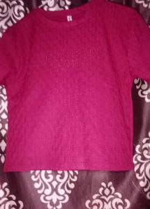 Burberry London Burgundy T-Shirt