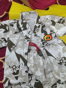 Cute Floral Boys Outfit