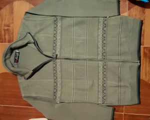 Vintage Jairth Bros Full Zip Woolen Sweater Jacket