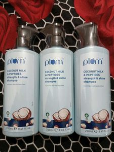 Pack Of 3 Coconut Shampoo