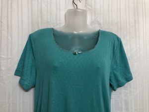 Blue Short Sleeve Top