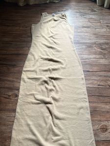 Ribbed Sleeveless Bodycon Dress