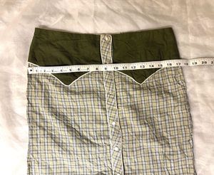 Beautiful Vintage Plaid Tube Top