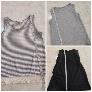 3 set cami for 100/-bust 34/36/38