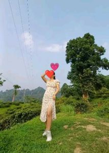 Berrylush White Floral Dress