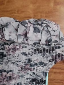 brand new grey frock