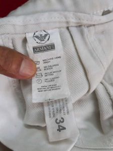 Emporio Armani Creamish white Pants