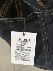 y2k denim croptop