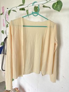 Butter Yellow Cardigan