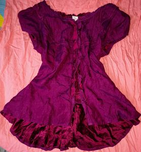 Y2k Purple Top