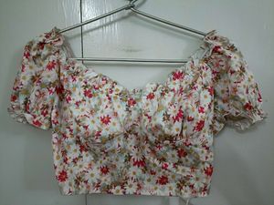 Urbanic shirred top with tag
