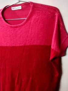 Blood Red Shaded Party Top❤️