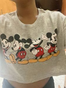 Mickey Mouse Crop Top