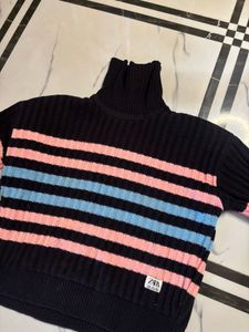 Zara Striped Knit Sweater
