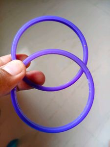 Purple Bangles - Set of 2