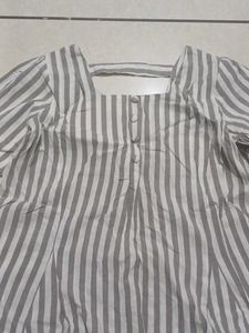 Striped Long Sleeve Top