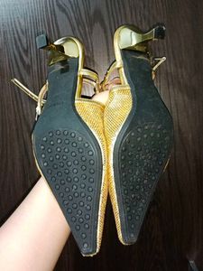 Gold Heels