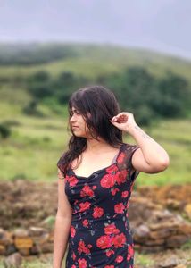 Floral Midi Dress From Savana 💋