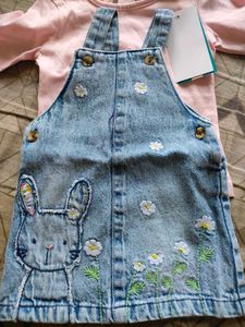 Cute Girls&#39; Denim Outfit