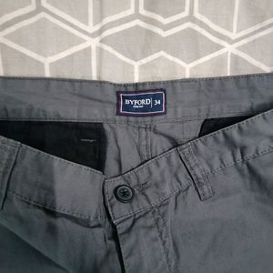 Charcoal Grey Trouser For Men
