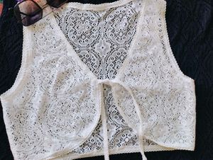 Crop Tie-up Shrug