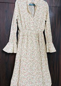 Floral Print Midi Dress