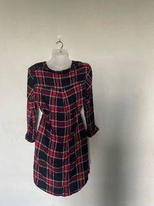 Plaid Shirt Dress
