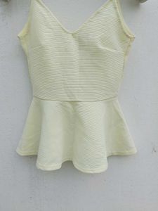 Branded Peplum Top.