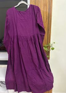 Boutique Made Elegant Purple Alia Style Suit