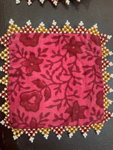 6 Fabric Coasters